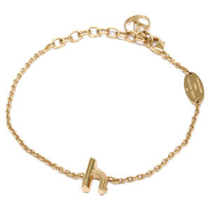 LOUIS VUITTON Gold Love Charm Bracelet